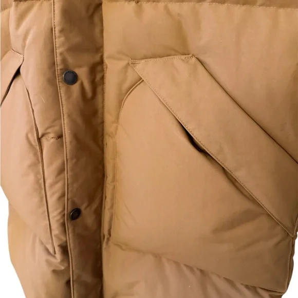 Patagonia Tan Hooded Parka - Picture 6 of 11